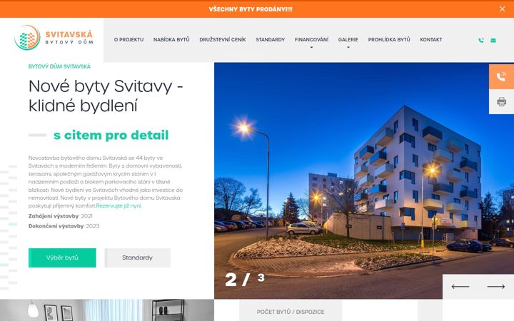 Screenshot of bdsvitavska.cz