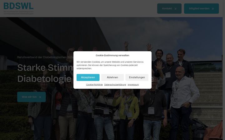Skjermbilde av bdswl.de