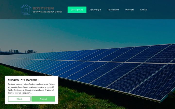 Екранна снимка на bdsystem.pl