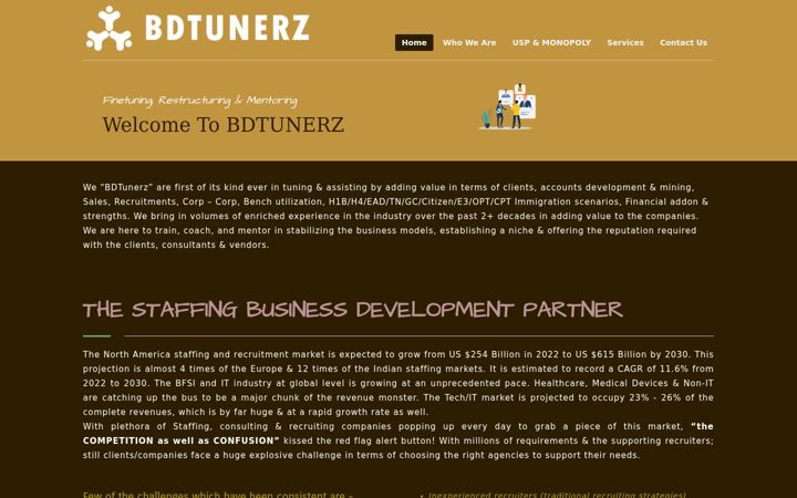 Screenshot of bdtunerz.com
