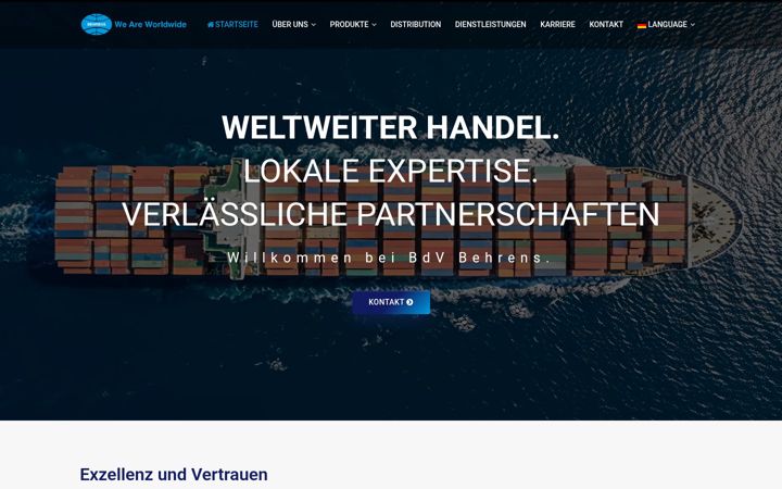 Screenshot of bdv-behrens.de