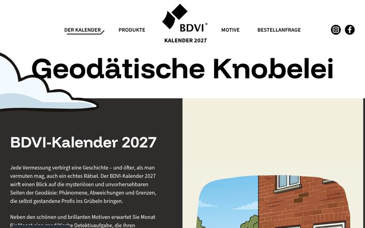 Screenshot of bdvi-kalender.de