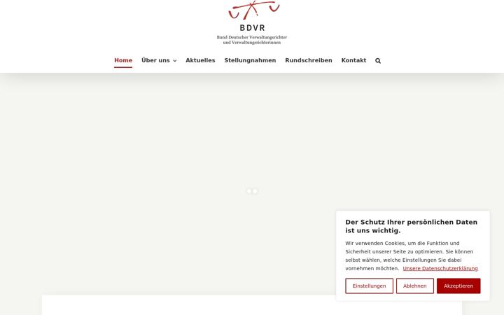 Skjermbilde av bdvr.de