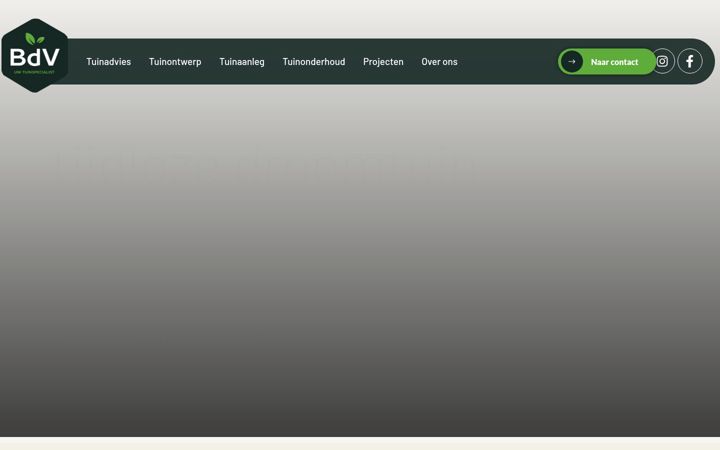 Screenshot of bdvtuinspecialist.nl