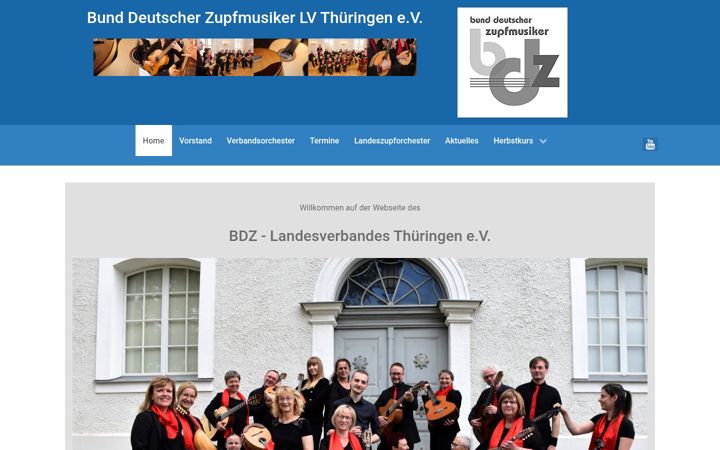 Screenshot of bdz-thueringen.de