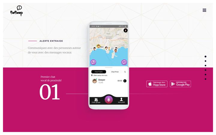 Screenshot of be-beep.com
