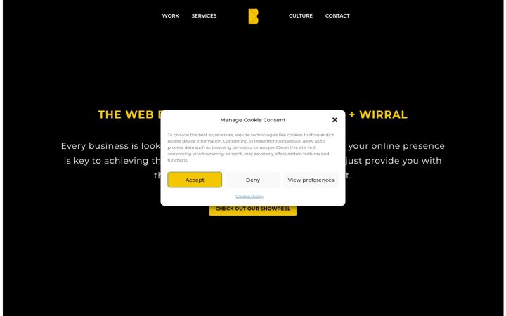 Screenshot of be-bold.co.uk