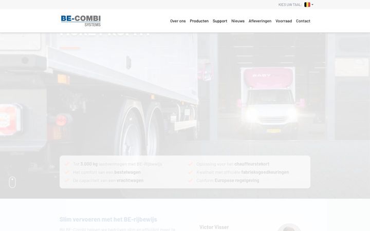 Screenshot of be-combi.be