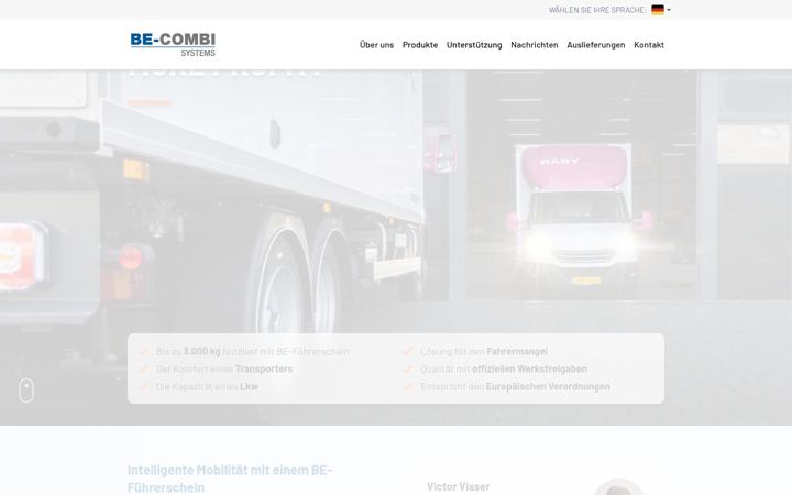 Screenshot of be-combi.de