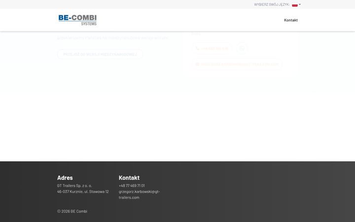 Screenshot of be-combi.pl