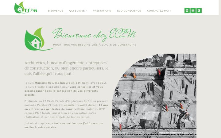 Screenshot of be-ec2m.fr