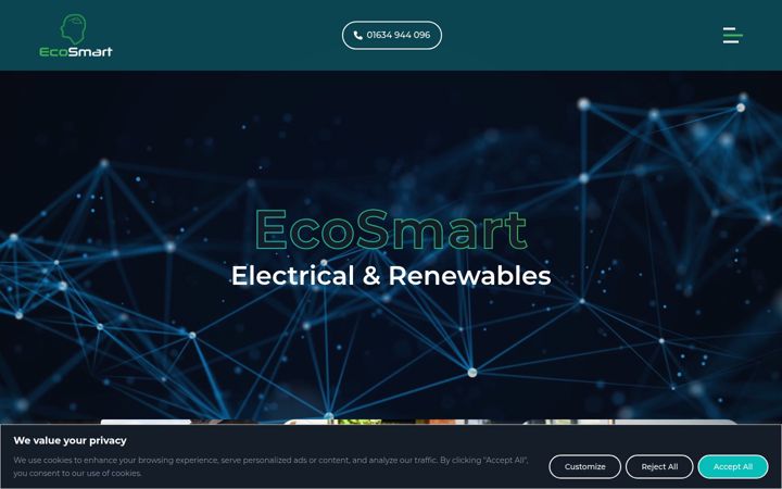 Screenshot of be-ecosmart.co.uk