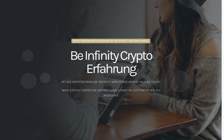 Screenshot of be-infinity-crypto-erfahrungen.de