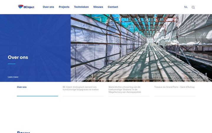 Screenshot of be-inject.eu