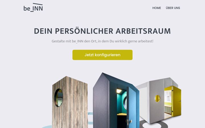 Screenshot of be-inn.de