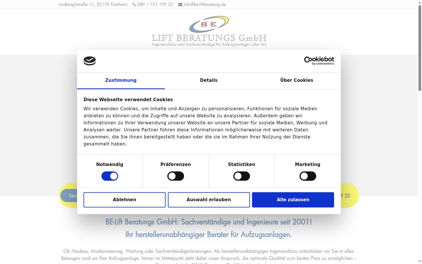 Sutikimo reklamjuostės, rodytos prieš bet kokią sąveiką, ekrano kopija