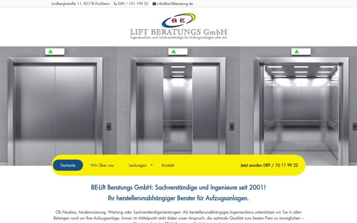 Screenshot of be-liftberatung.de
