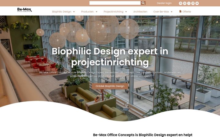 Screenshot of be-max.nl