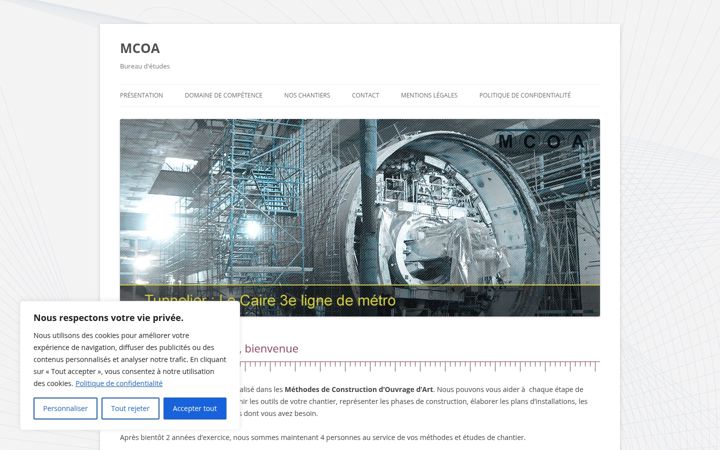 Screenshot of be-mcoa.fr