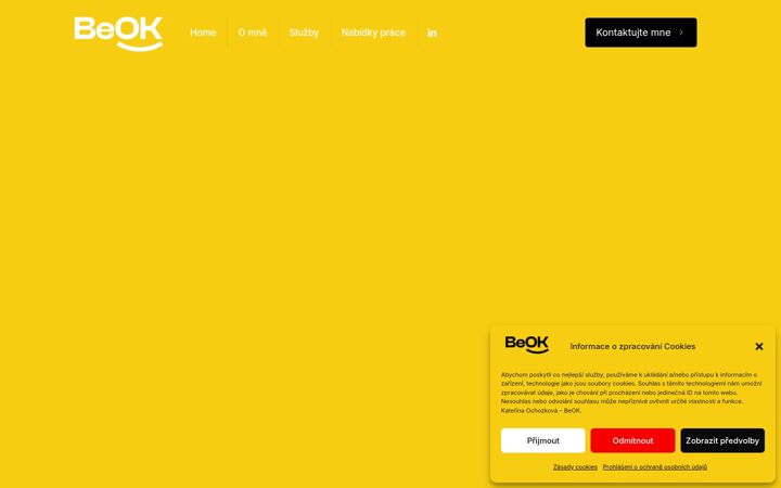 Screenshot of be-ok.cz