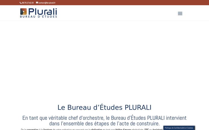 Screenshot του be-plurali.fr