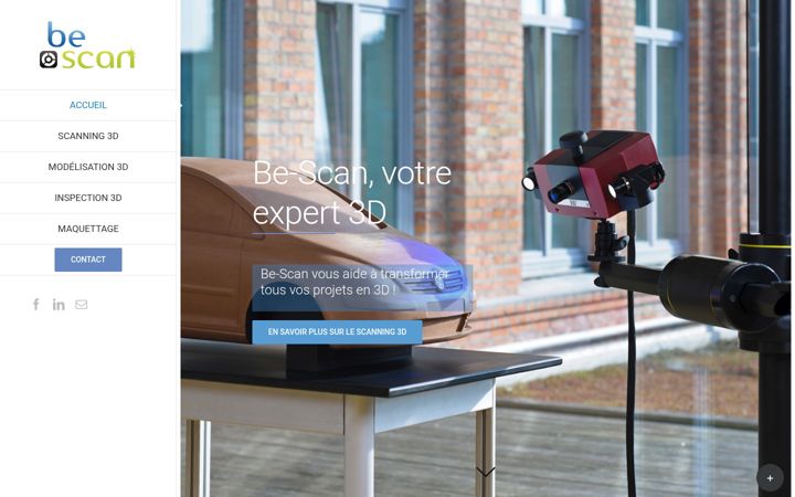 Screenshot του be-scan.fr