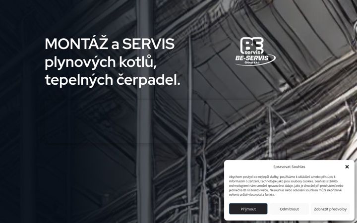 Screenshot of be-servis.cz