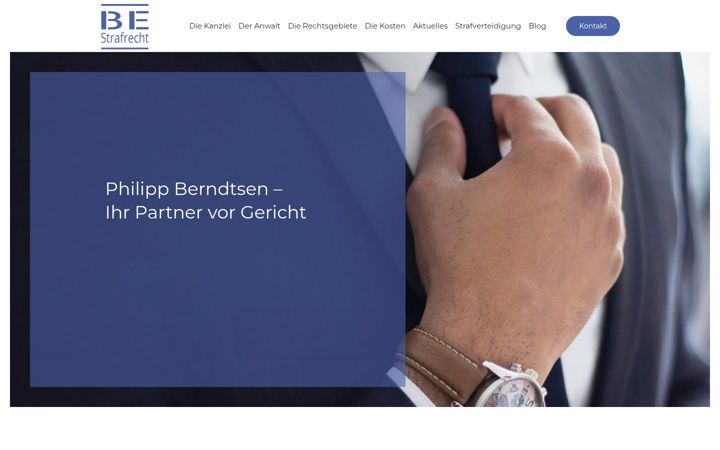 Screenshot of be-strafrecht.de