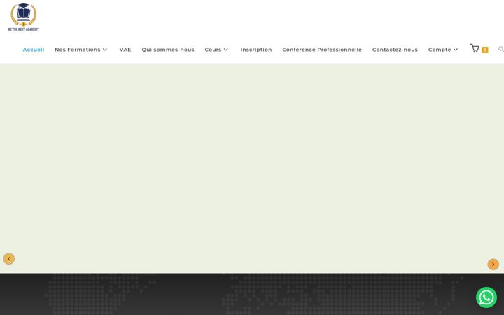 Screenshot ta' be-the-best.academy