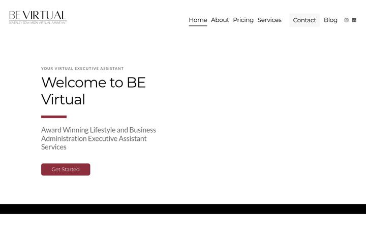 Screenshot of be-virtual.co.uk