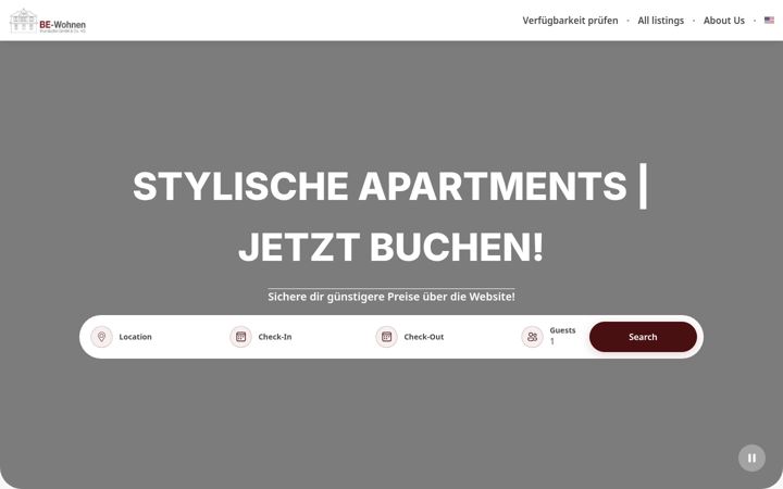 Screenshot του be-wohnen.de