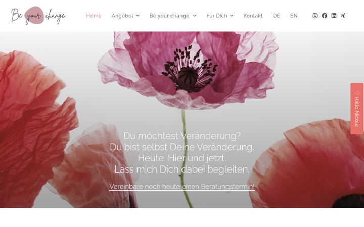 Screenshot of be-yourchange.de