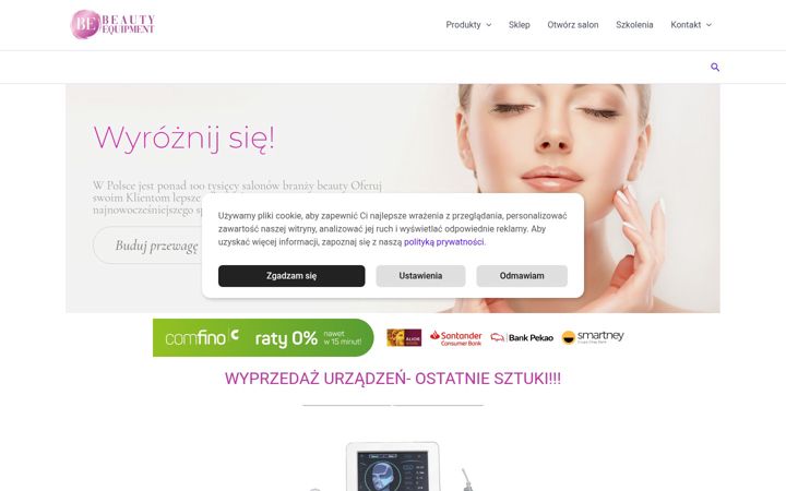 Screenshot of be24.com.pl