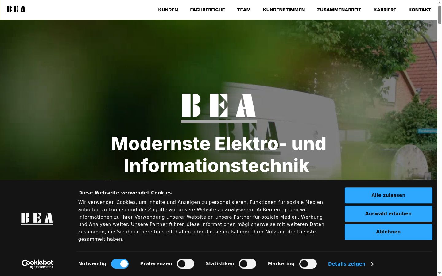 Sutikimo reklamjuostės, rodytos prieš bet kokią sąveiką, ekrano kopija