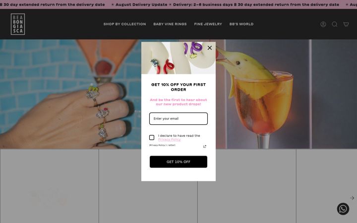 Screenshot of beabongiasca.com