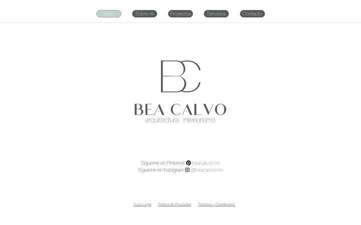 Screenshot of beacalvo.com