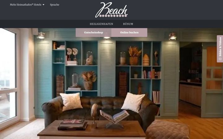 Screenshot του beach-apartments.de