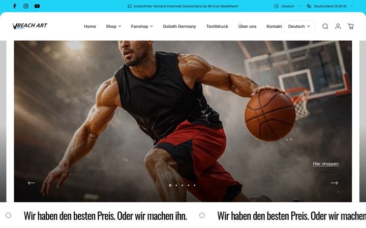 Screenshot di beachart-shop.de