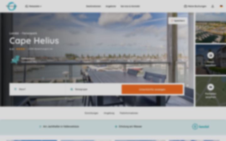 Screenshot of beachhotelcapehelius.de