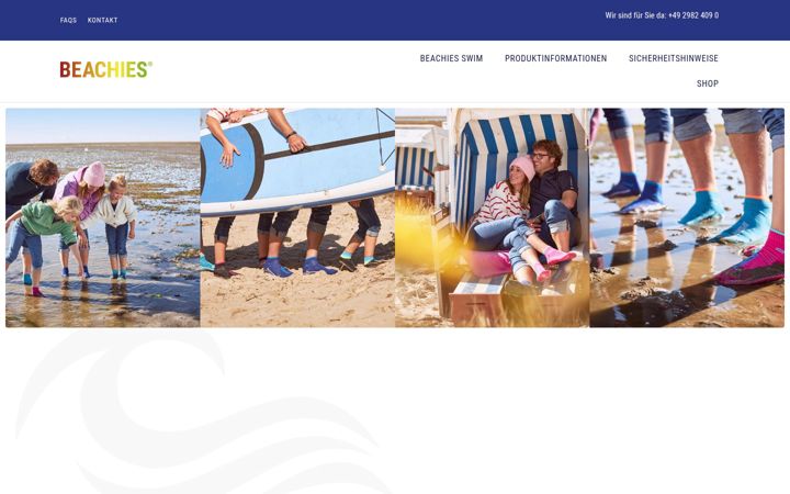 Screenshot di beachies.de