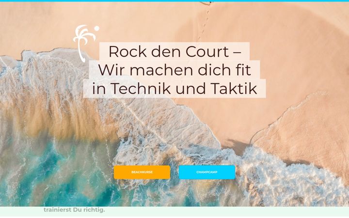 Screenshot di beachkurse.de