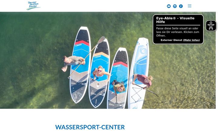 Screenshot of beachline-xanten.de