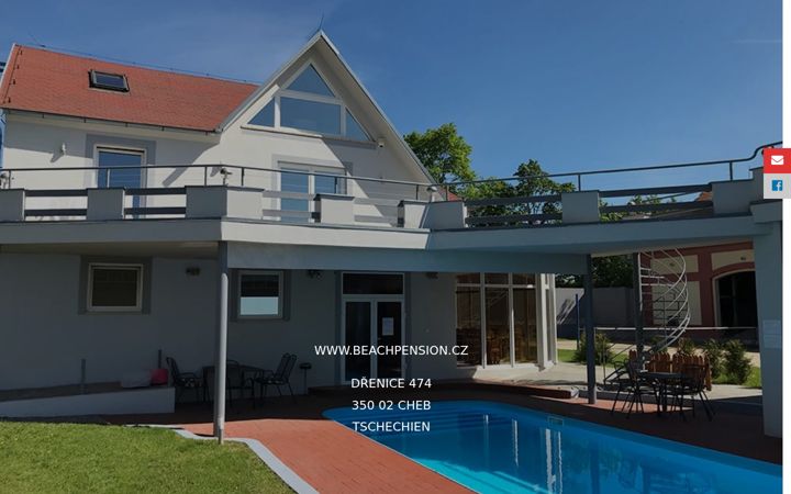 Ekrānuzņēmums no beachpension.cz