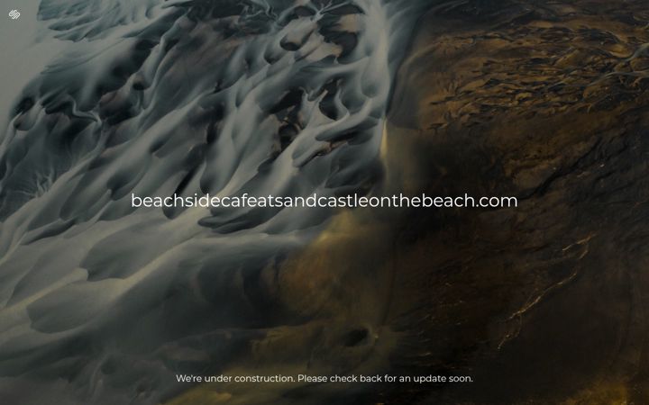 Screenshot of beachsidecafeatsandcastleonthebeach.com