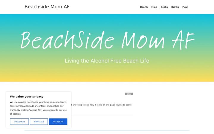 Screenshot of beachsidemomaf.com