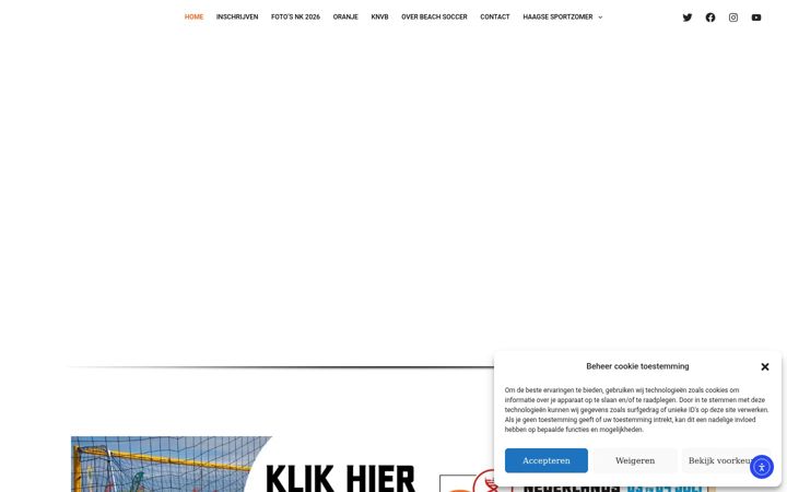 Screenshot von beachsoccerbond.nl
