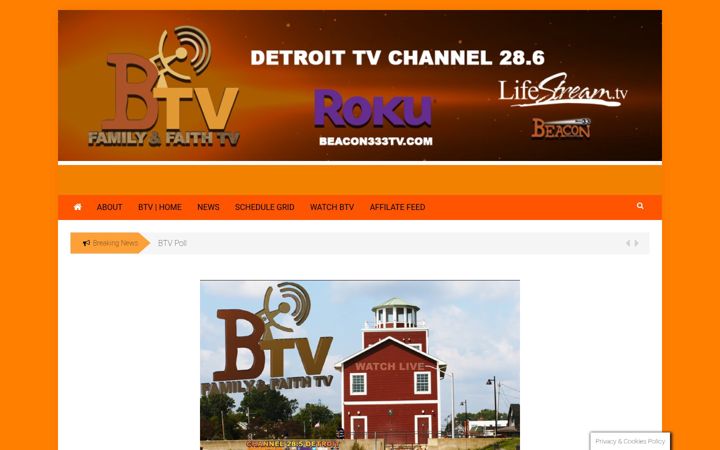 Screenshot of beacon333.com