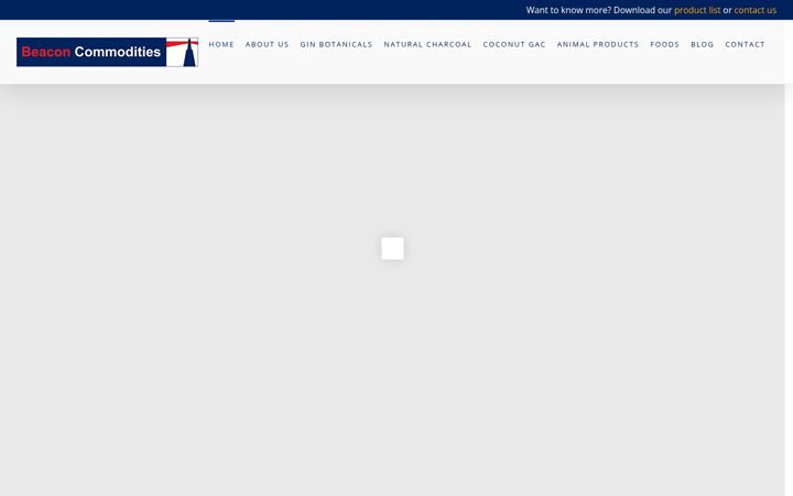 Screenshot of beaconcommodities.com