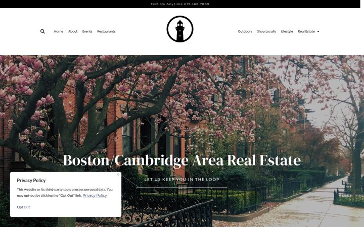 Screenshot of beacongrouprealestate.com