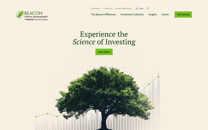 Screenshot of beaconinvesting.com